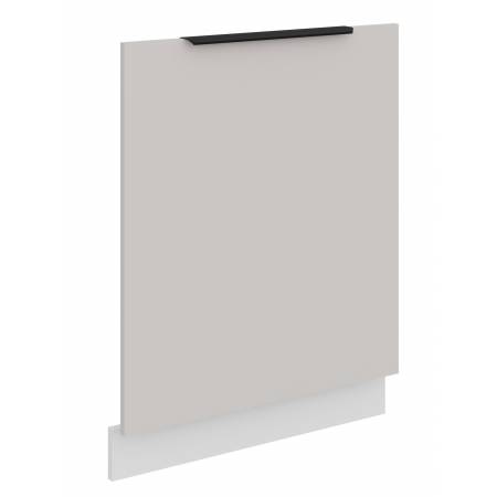 Front 60 cm do zabudowy zmywarki kaszmir + biały CAROL ZM 713x596